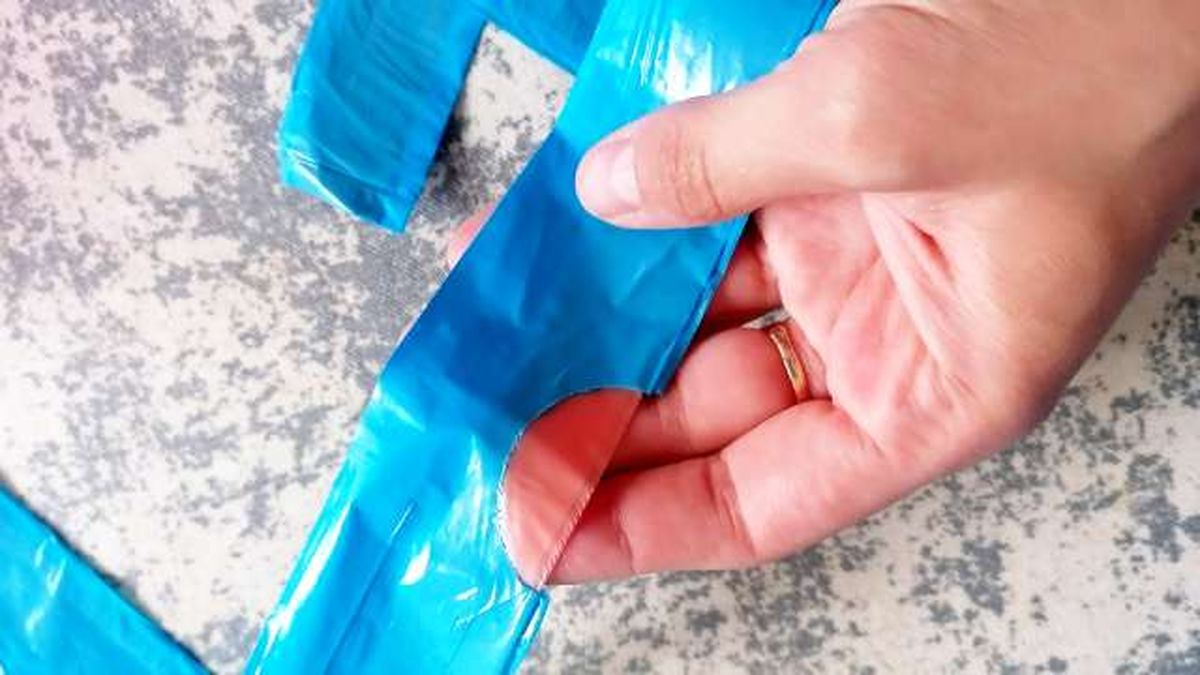 envolver paquete vinted bolsa basura