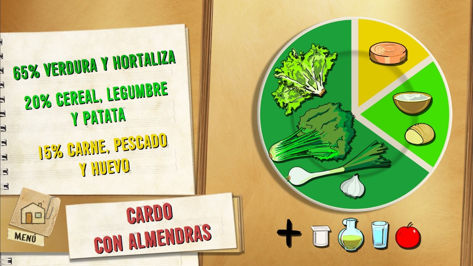 6106 1 Cardo con almendras plato