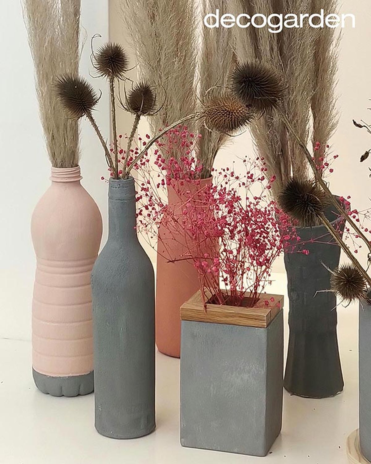 pintar jarrones bicarbonato 1