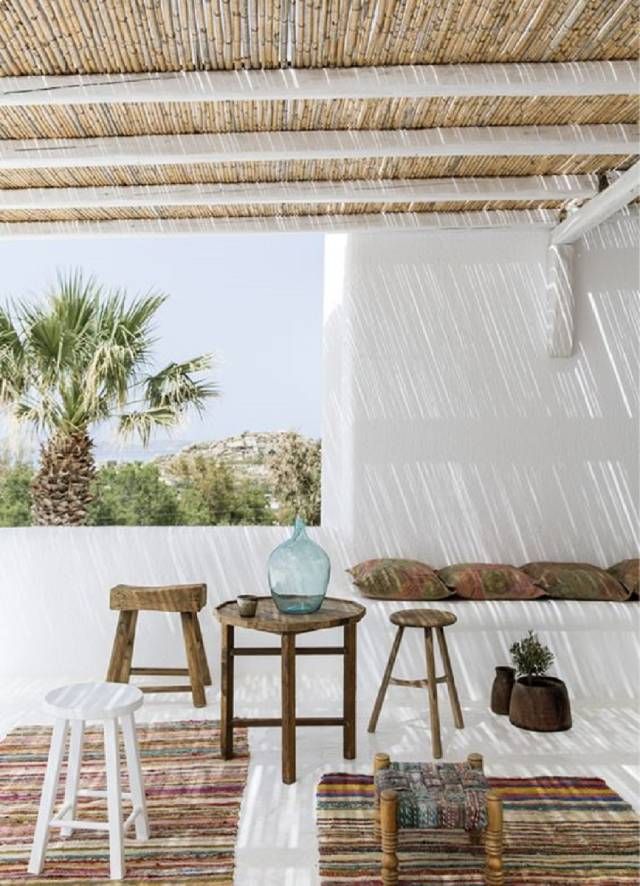 Las mejores ideas para decorar una terraza de estilo griego 7