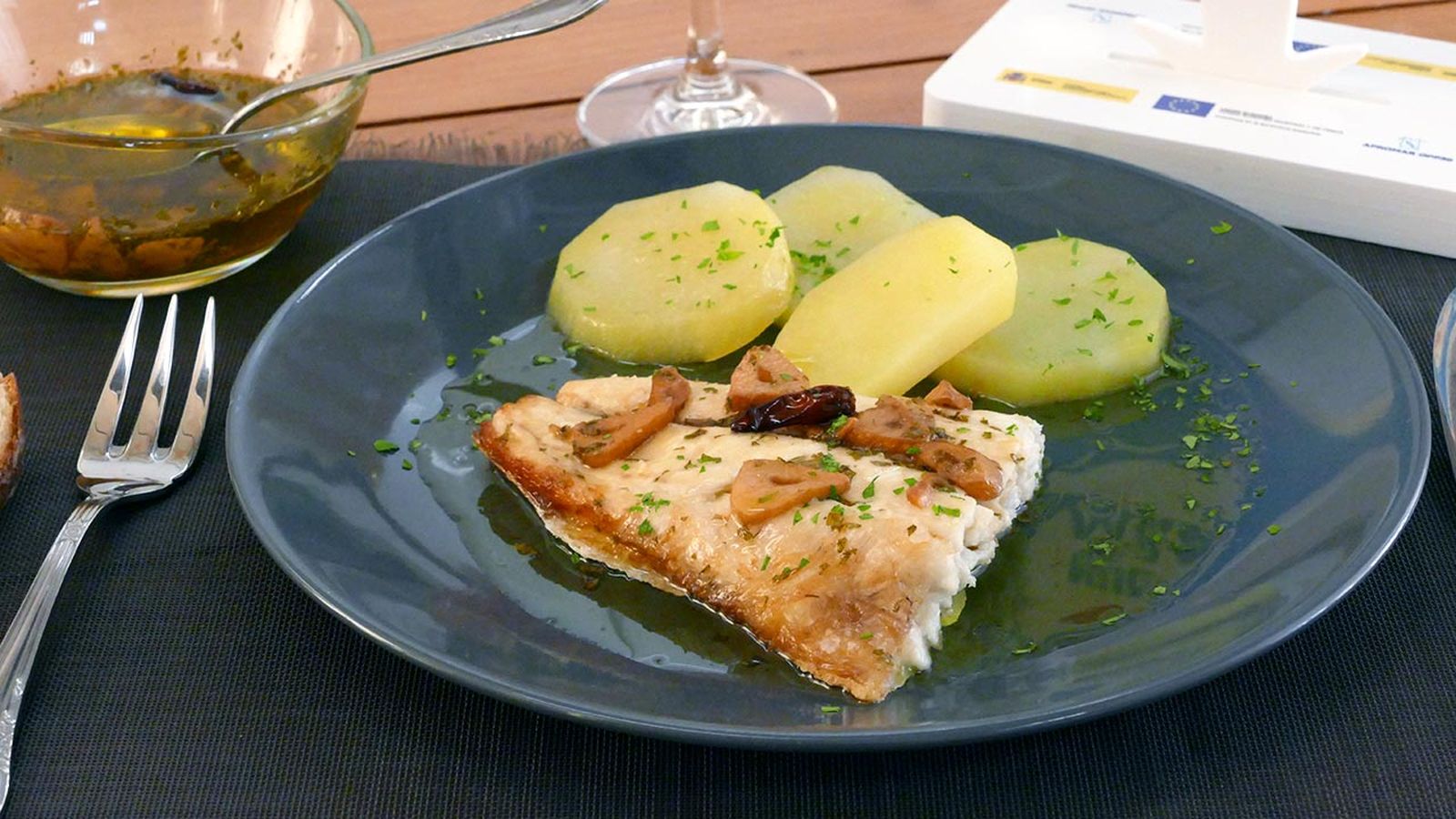 Receta de lubina a la donostiarra