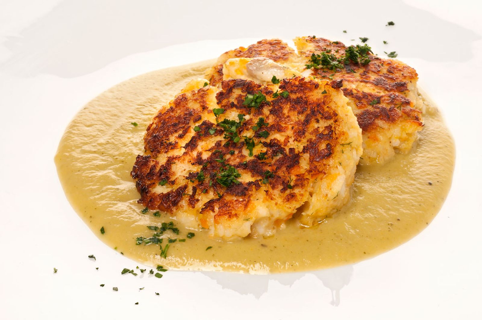 11 A Hamburguesas de pescado y verduras en salsa de calabacin H xl