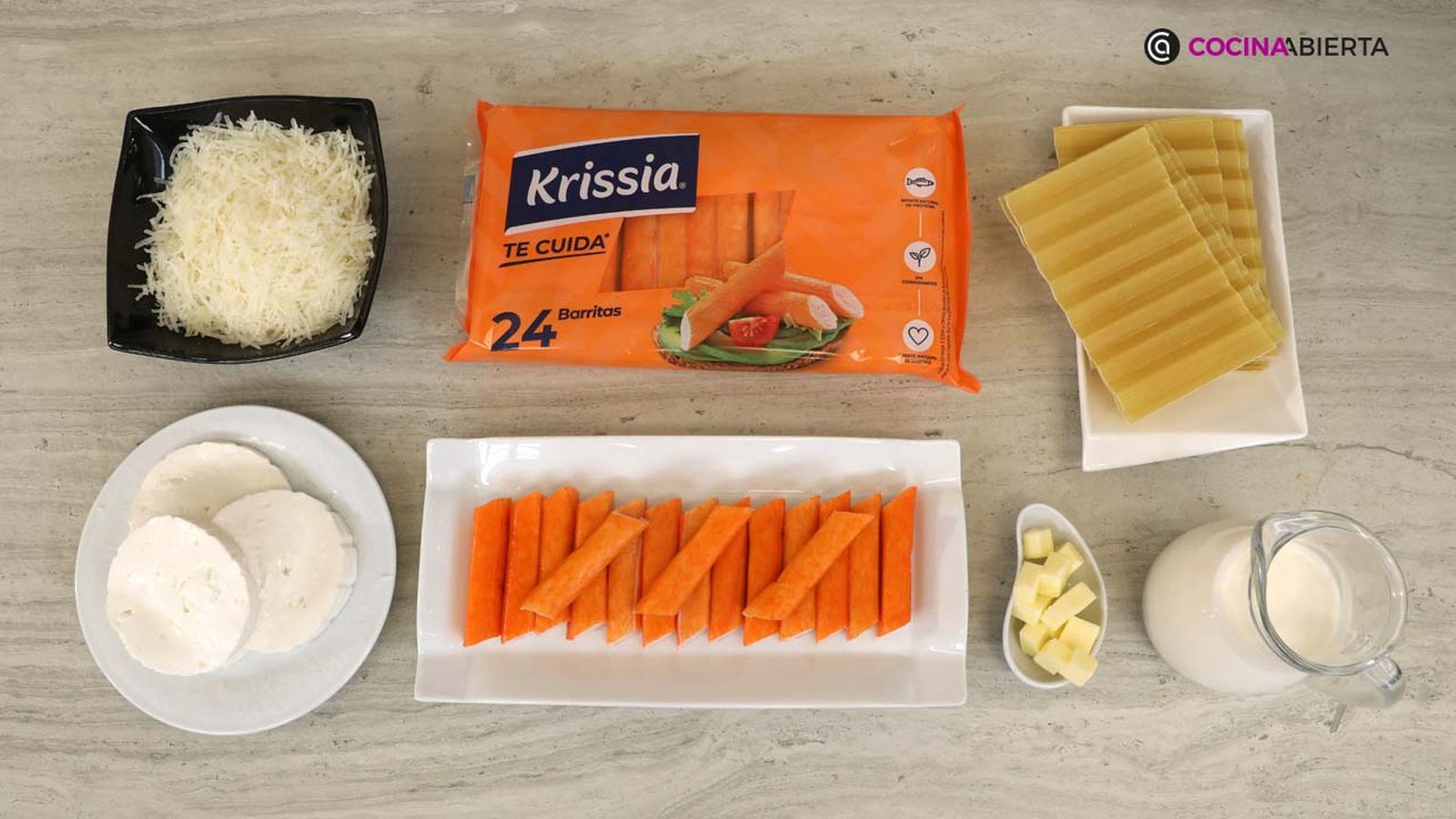 lasana surimi ing