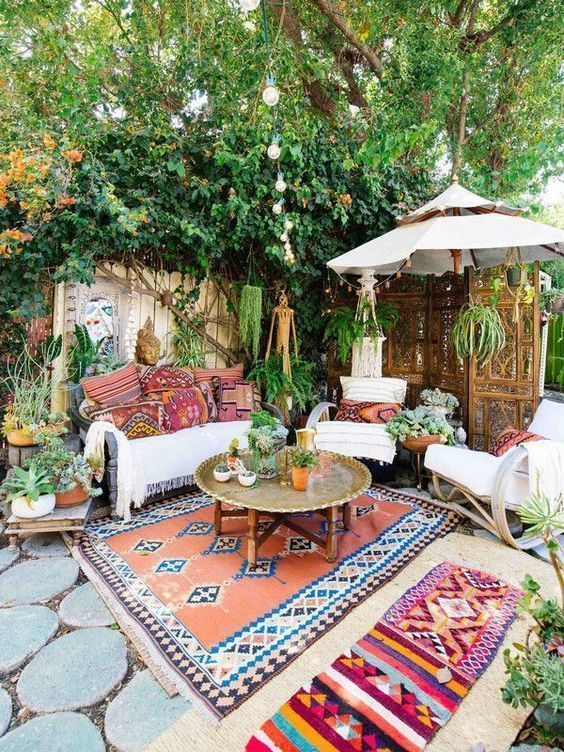 decorar jardin profundo