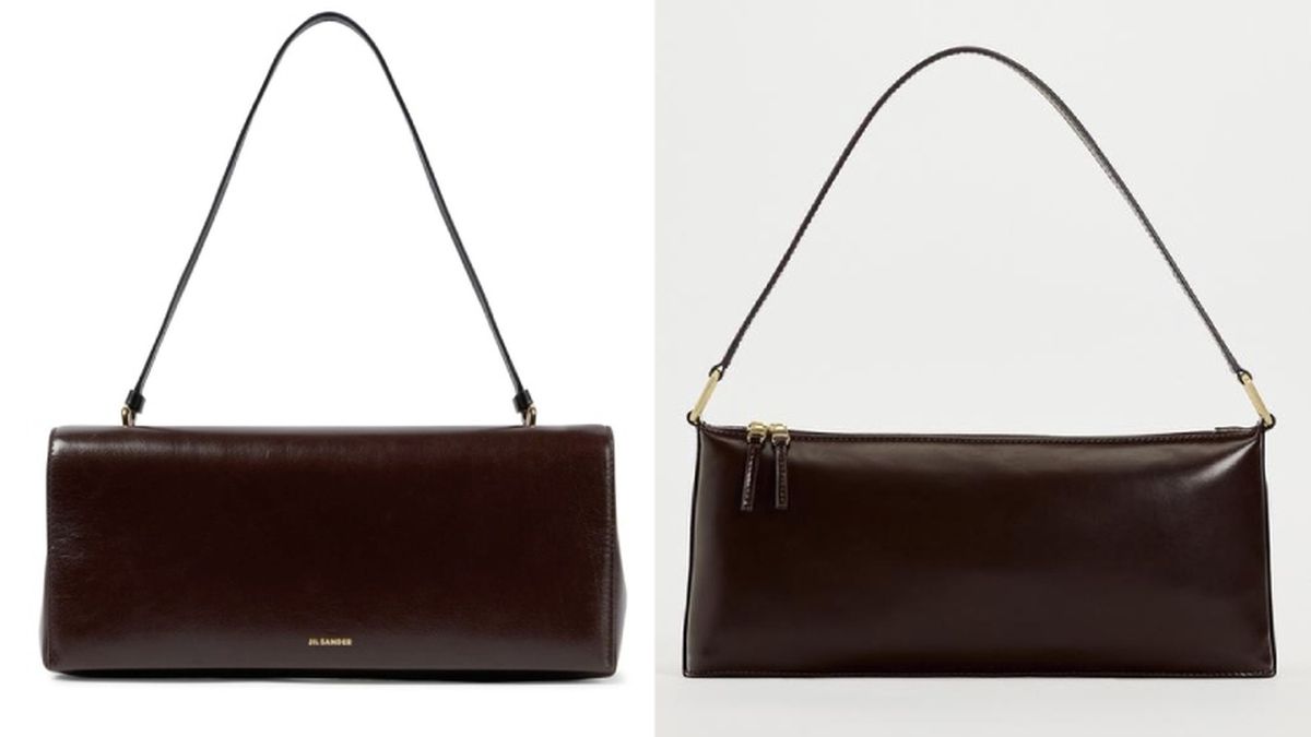 Bolsos de Jil Sander y Zara / Fotos: Farfetch y Zara