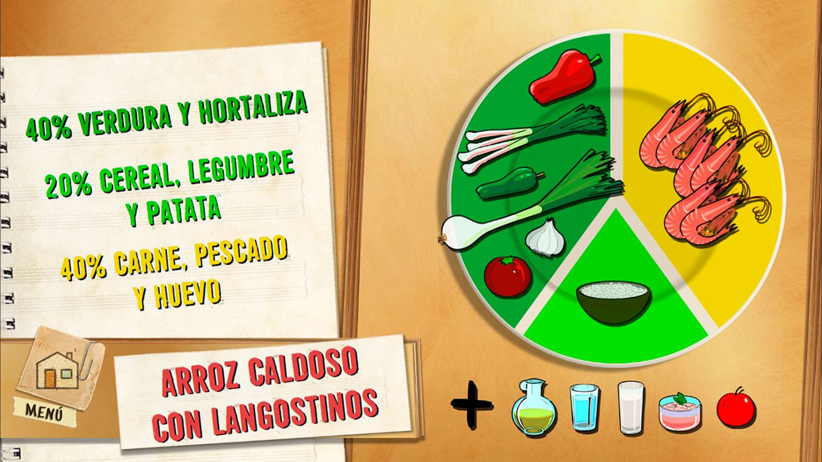 arroz caldoso plato