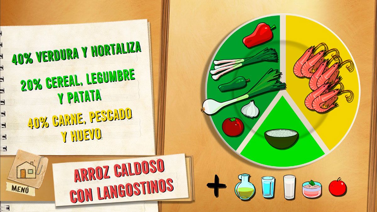 arroz caldoso plato