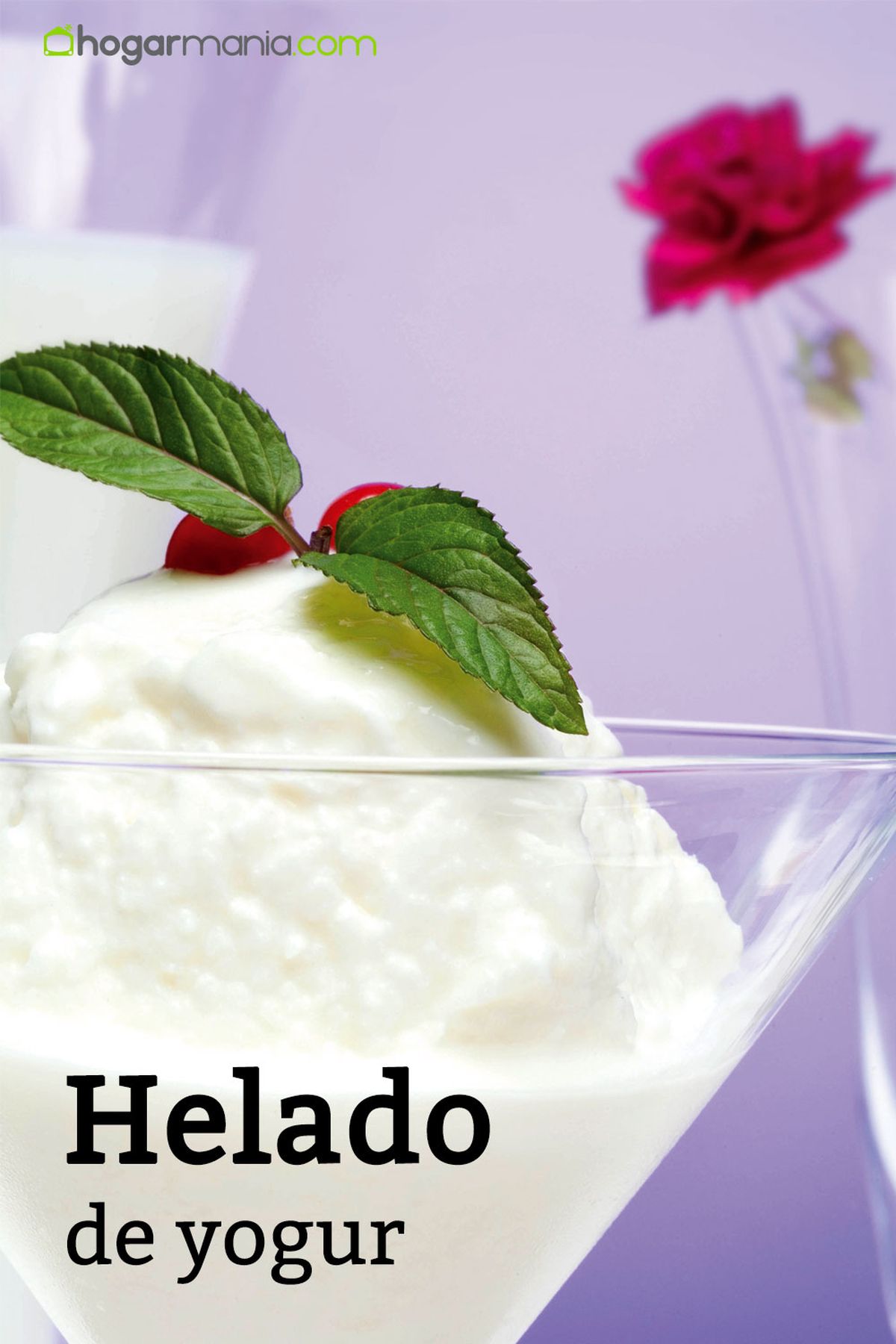 helado de yogur receta