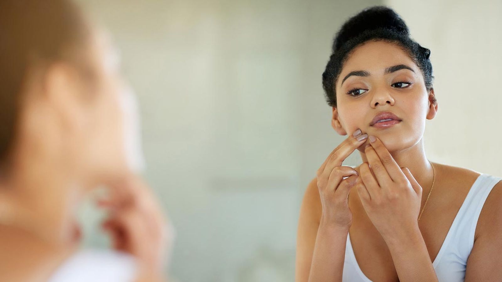tipos de granos en la cara premenstruacion