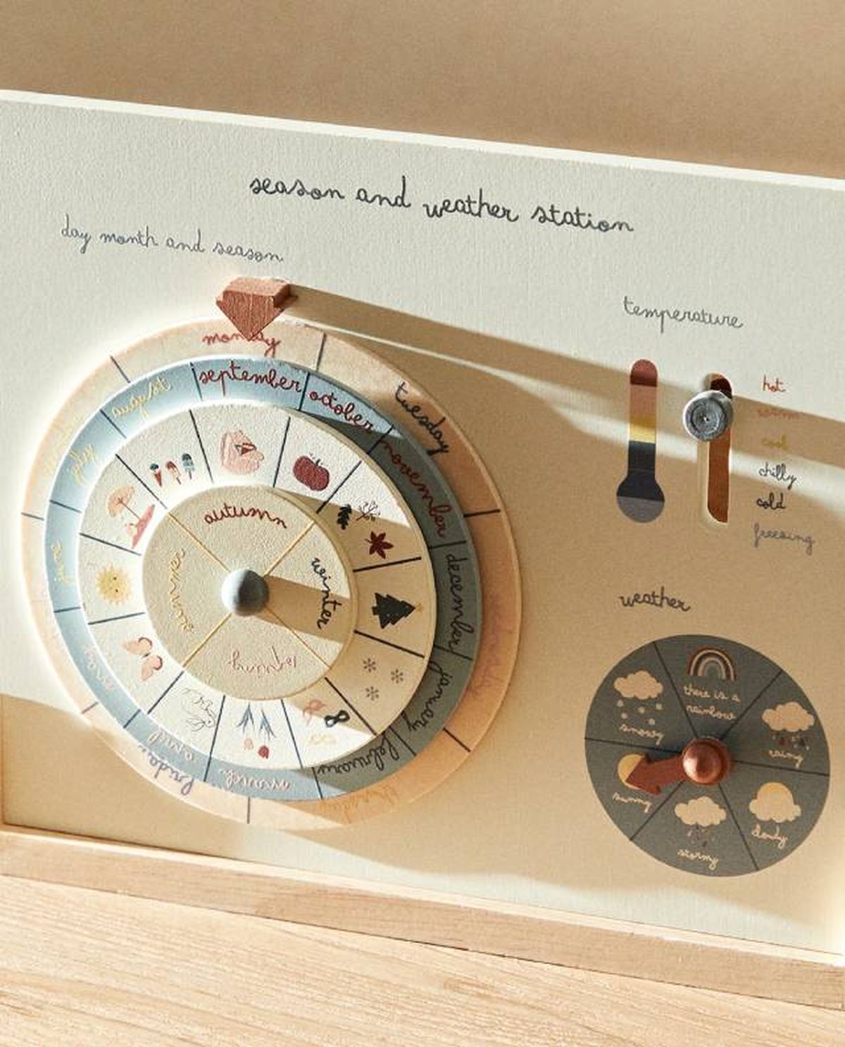 tabla estaciones zara home