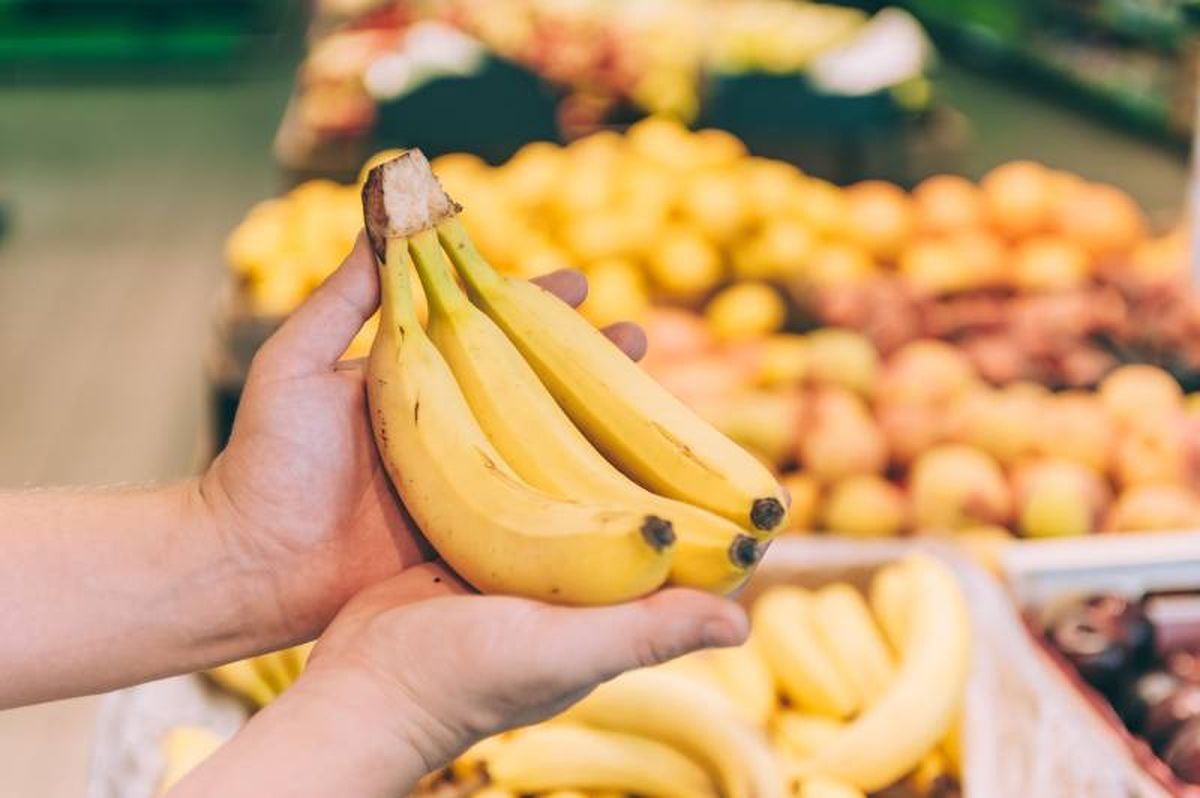 Los plátanos en racimos maduran más lentamente