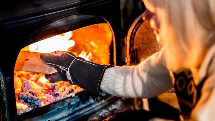 como repartir el calor de una estufa de lena 1