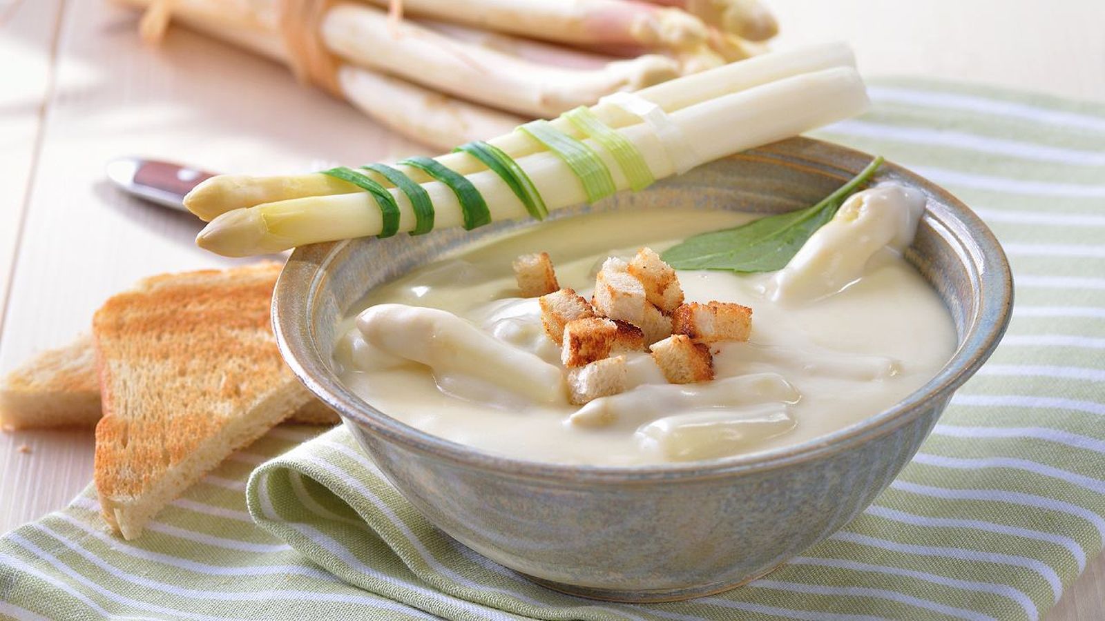 Crema de espárragos