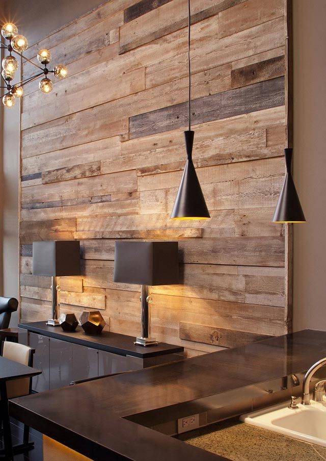 Paredes decoradas con madera 4