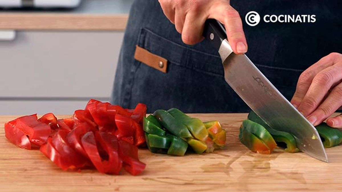 Receta de salmón al horno con papillote de verduras   paso 1