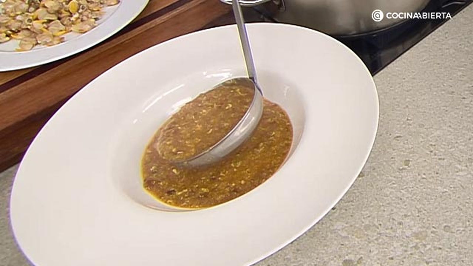 receta sopa pan berberechos ka paso 8