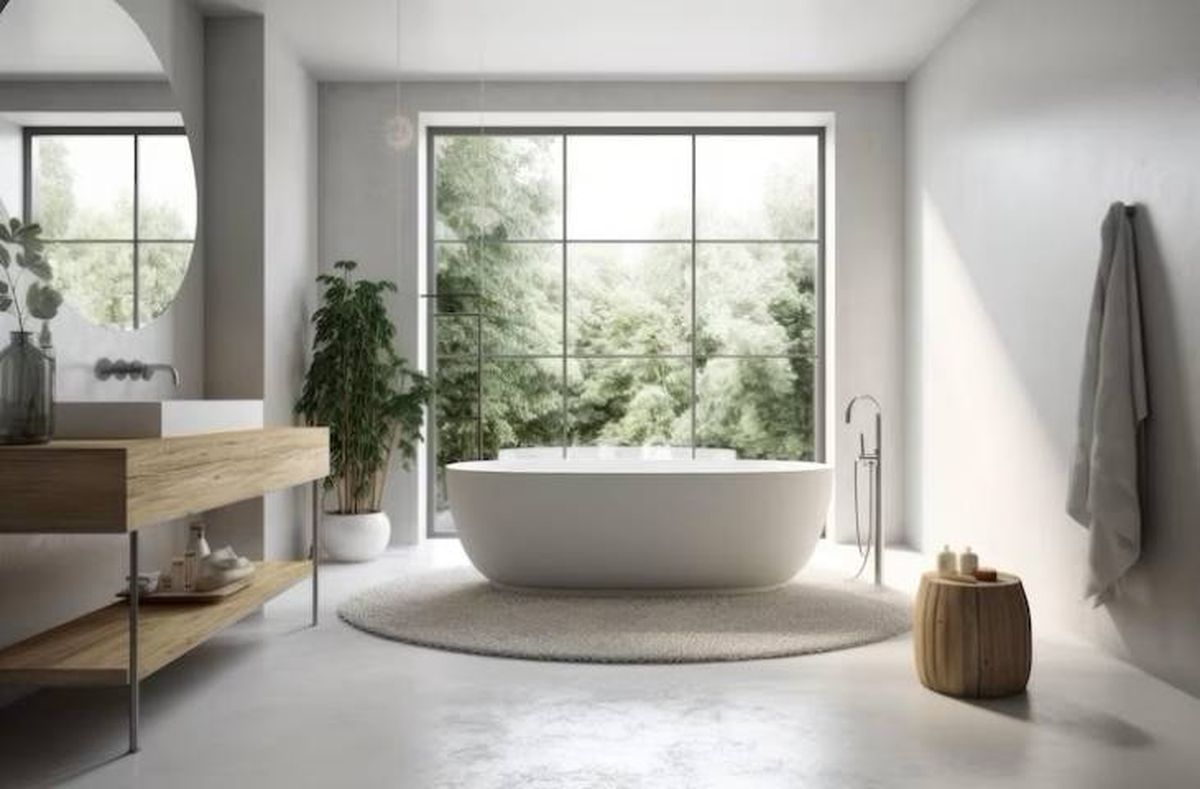 Microcemento en el baño 6