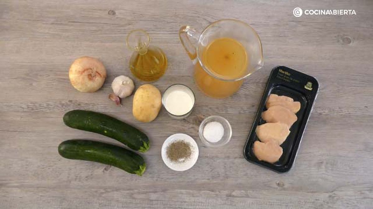 CTIS0932 receta crema calabacin foie gras pato ingredientes