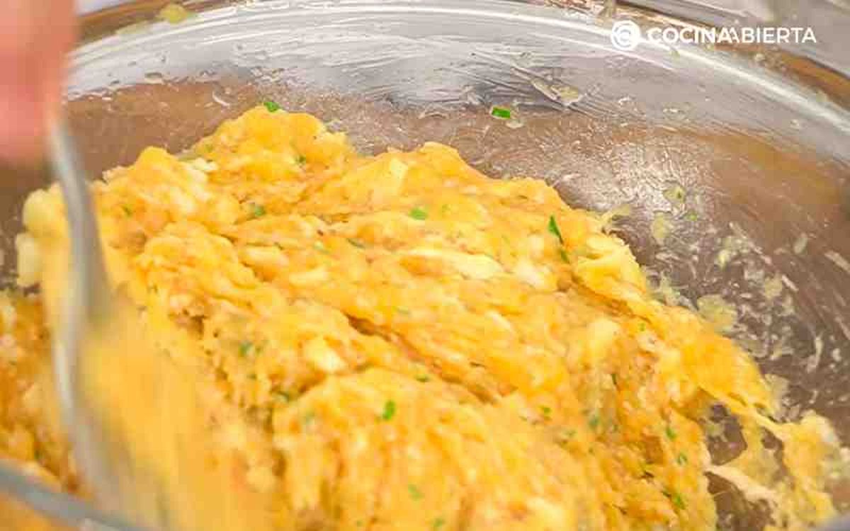 Relleno de pollo para los galets