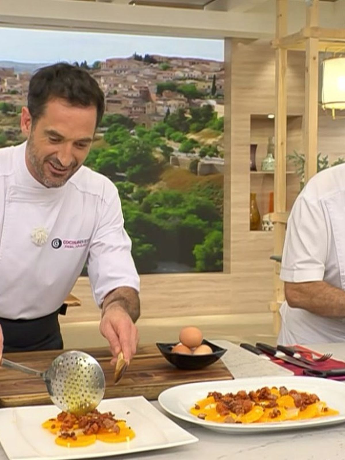 Limón serrano con gambas, el sorprendente plato de Joseba Arguiñano