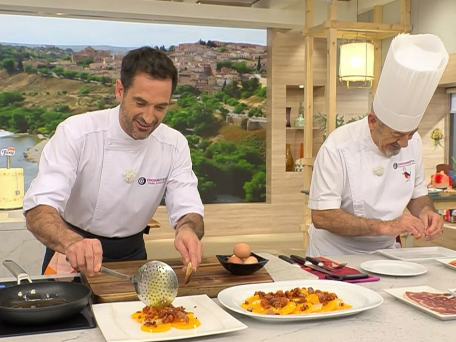 Limón serrano con gambas, el sorprendente plato de Joseba Arguiñano
