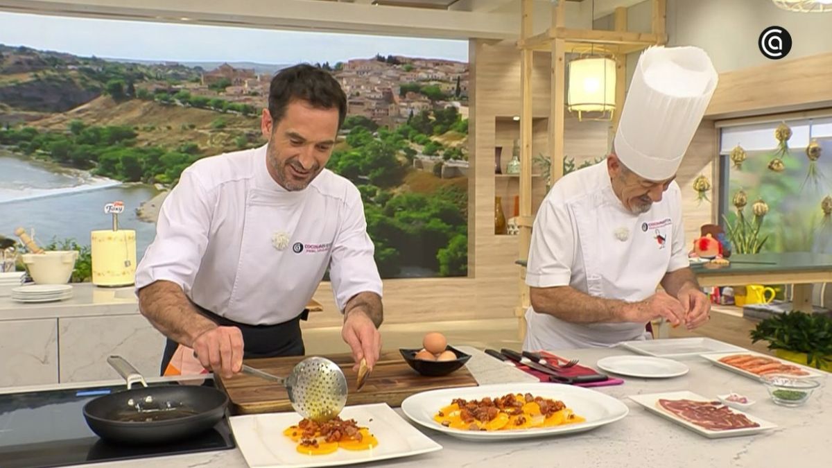 Limón serrano con gambas, el sorprendente plato de Joseba Arguiñano
