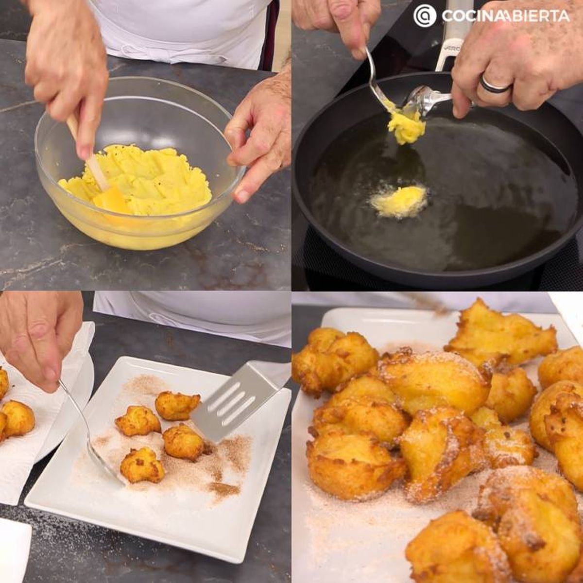 bunuelos de semana santa receta pasos