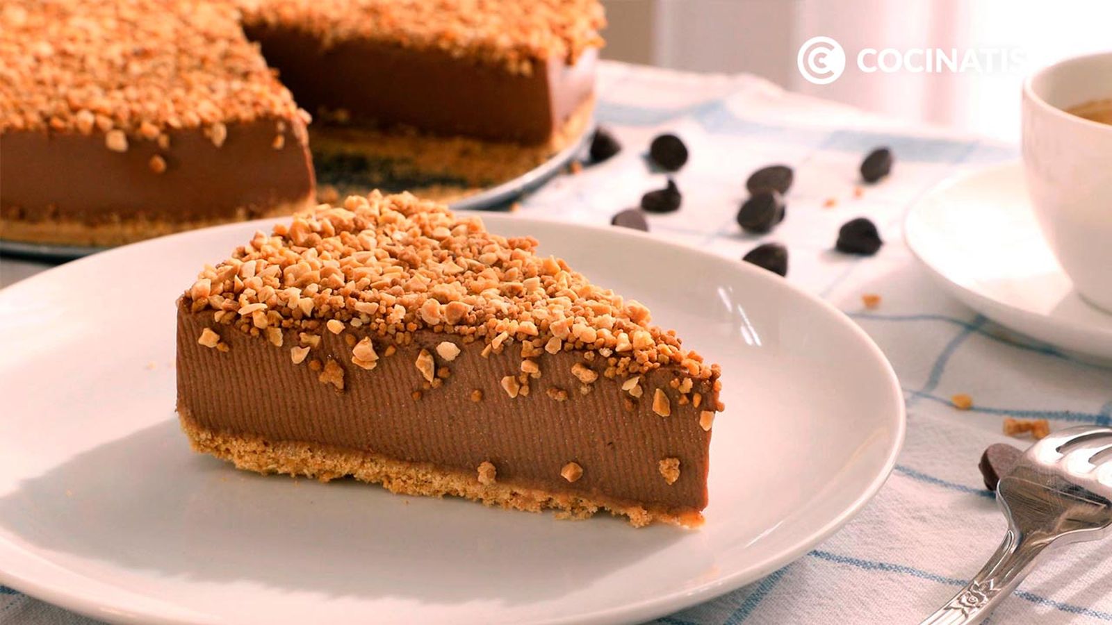 Tarta de chocolate sin horno