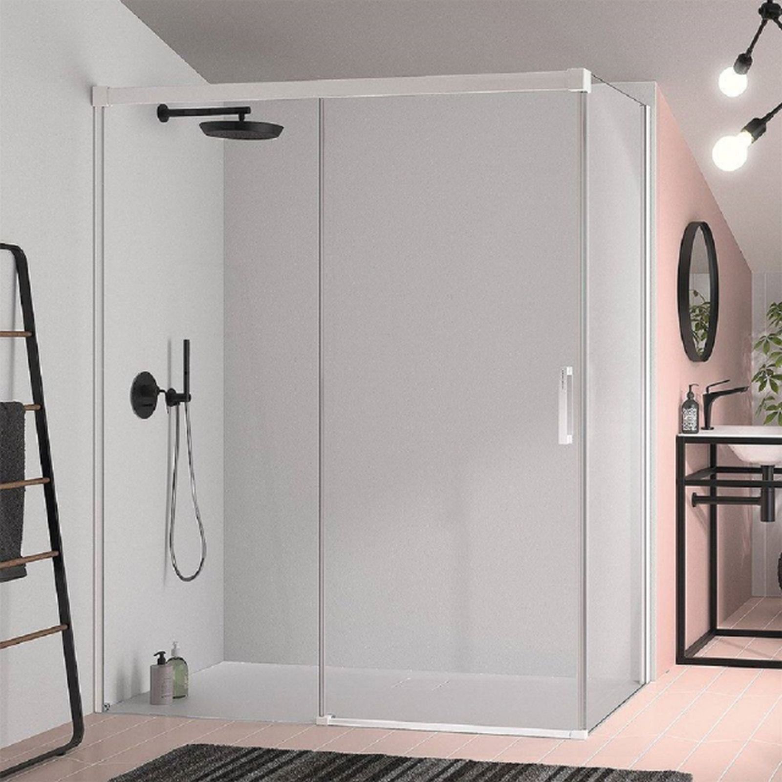 Duchas modernas principales protagonistas de los baños 5