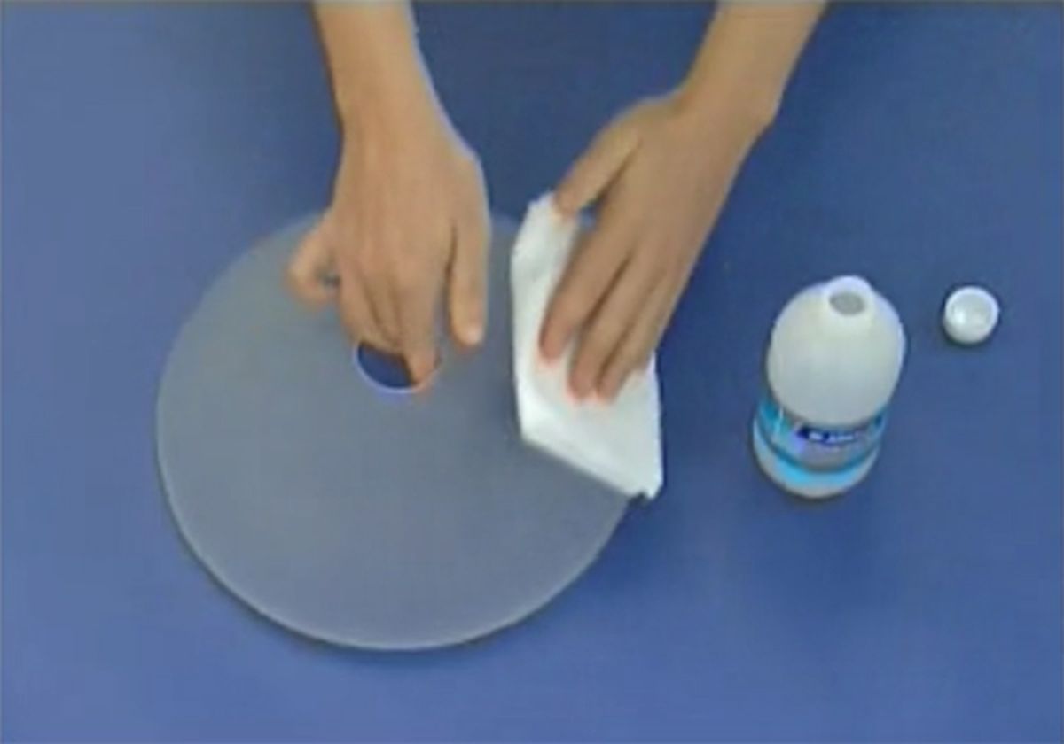 Cómo hacer una lámpara de estilo Tiffany paso 1