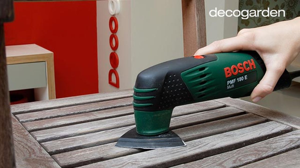 Restaurar muebles de terraza paso 2