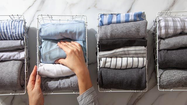 claves para tener un armario de revista doblar ropa en vertical