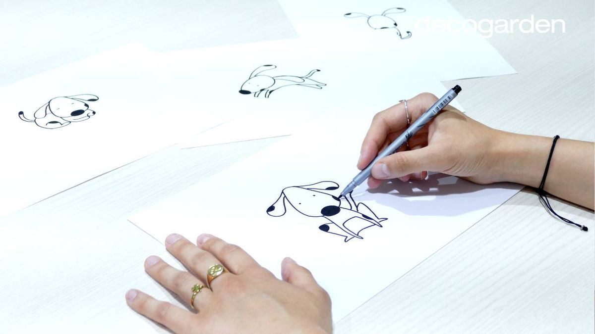 como dibujar un perro