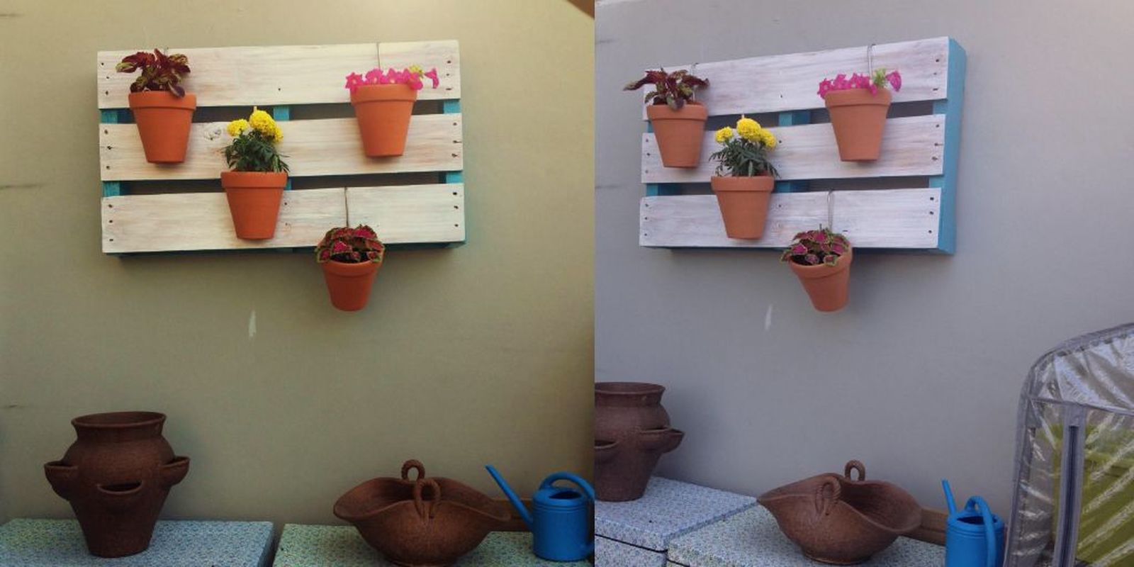 Ideas para hacer un jardín vertical   pale