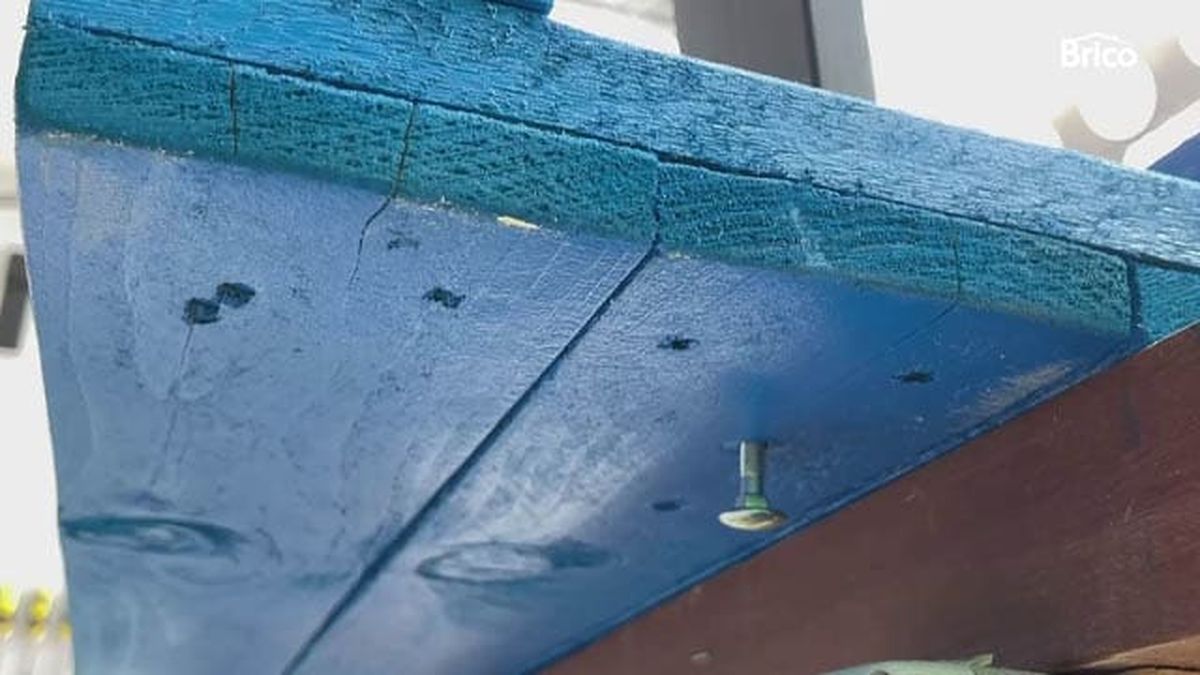 Bricomania 18 mesa alta con palets paso13