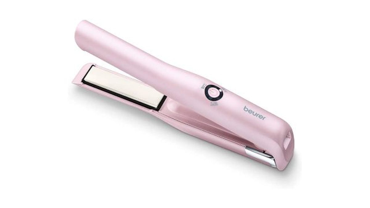 mejor plancha de pelo sin cable beurer hs 20