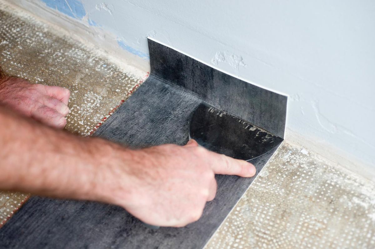 Como colocar suelo vinilico paso 4