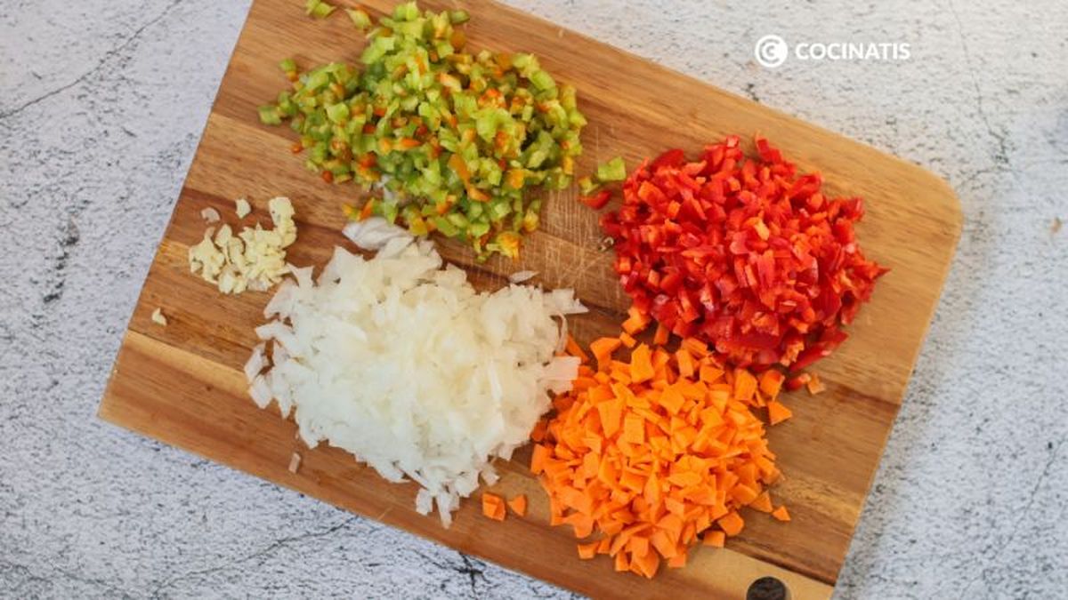 Picamos las verduras