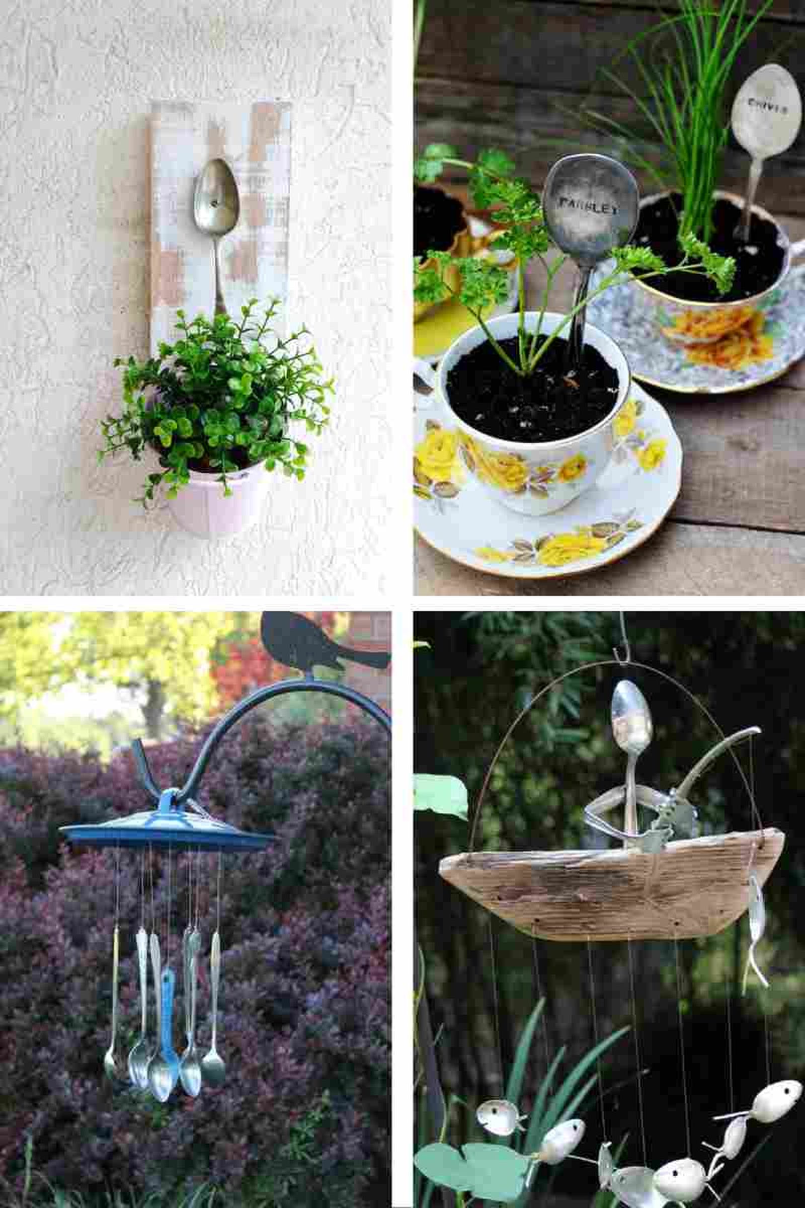 ideas reutilizar cucharas manualidades