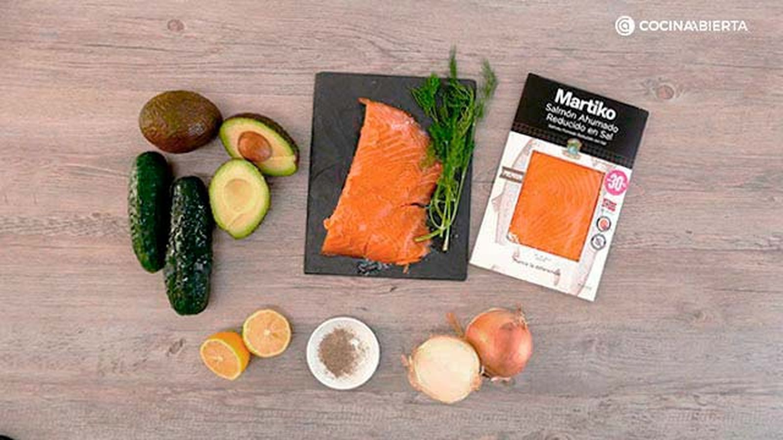 CTIS0936 receta tartar salmon ahumado aguacate ingredientes