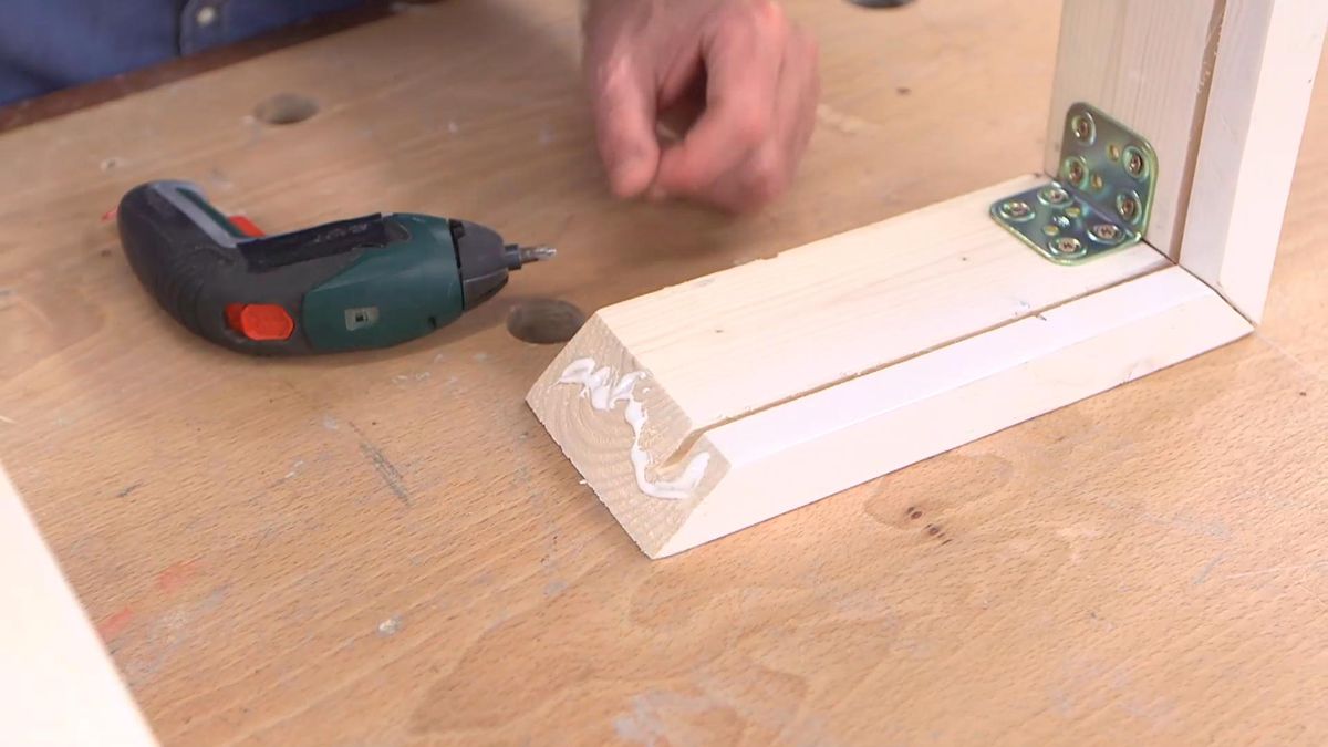 Cómo hacer una lámpara cuadrada paso 6