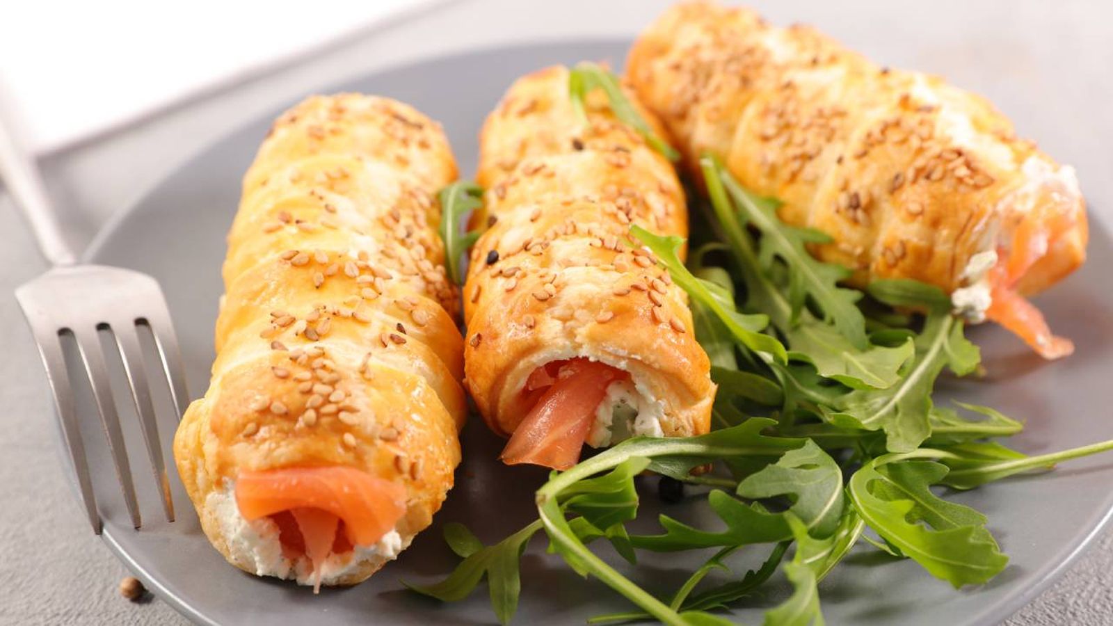 hojaldre salmon rucula