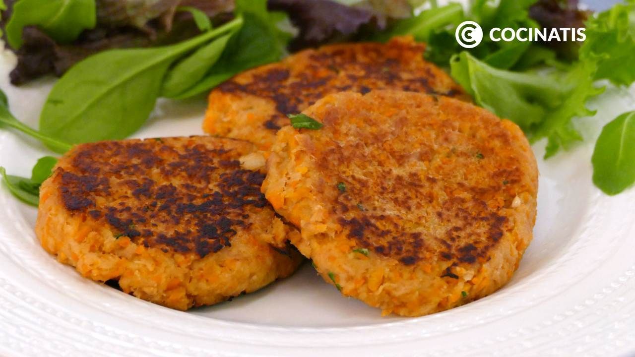 CTIS0894 receta hamburguesas de atun y zanahoria