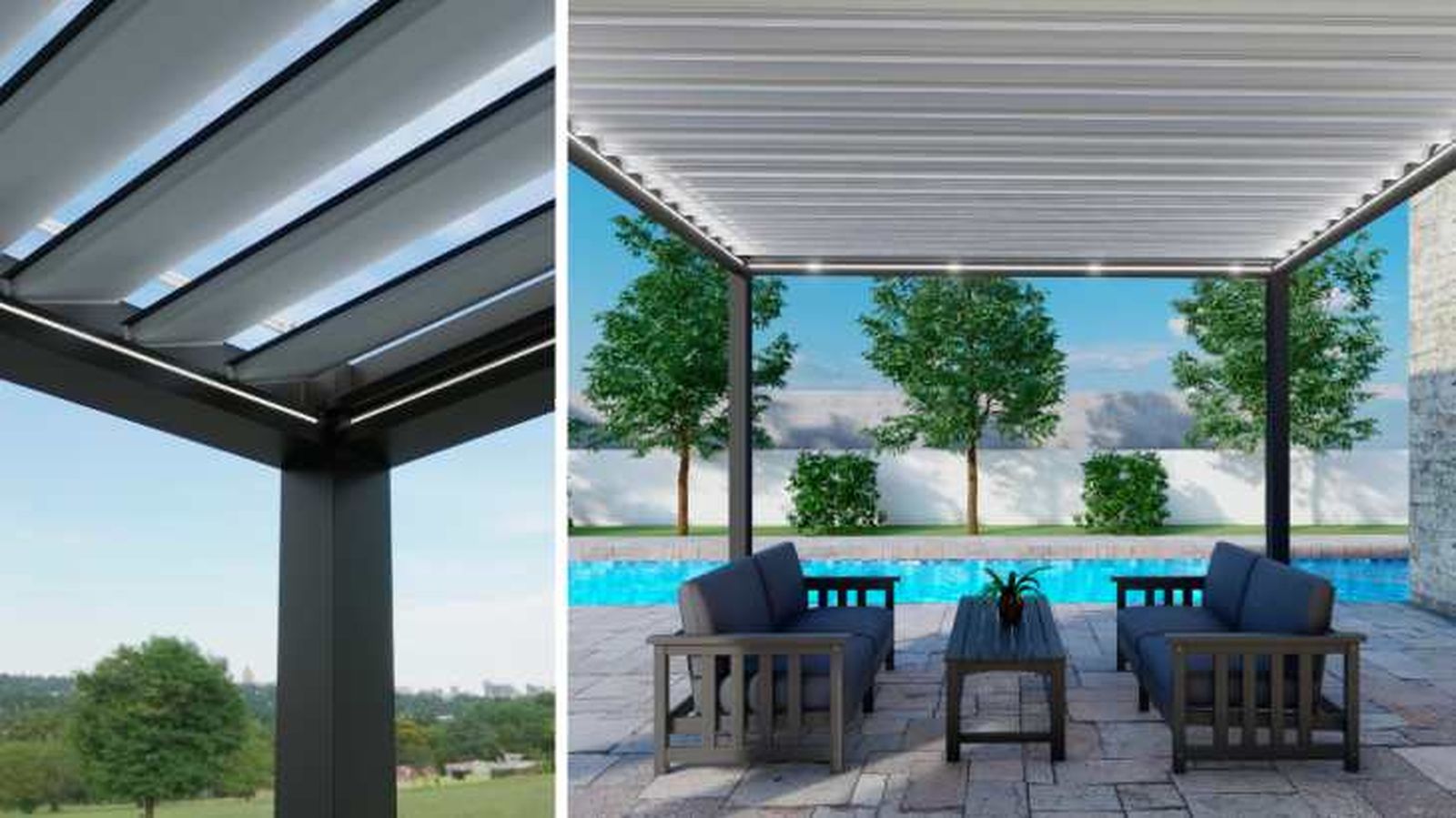 Pérgola bioclimática Genova