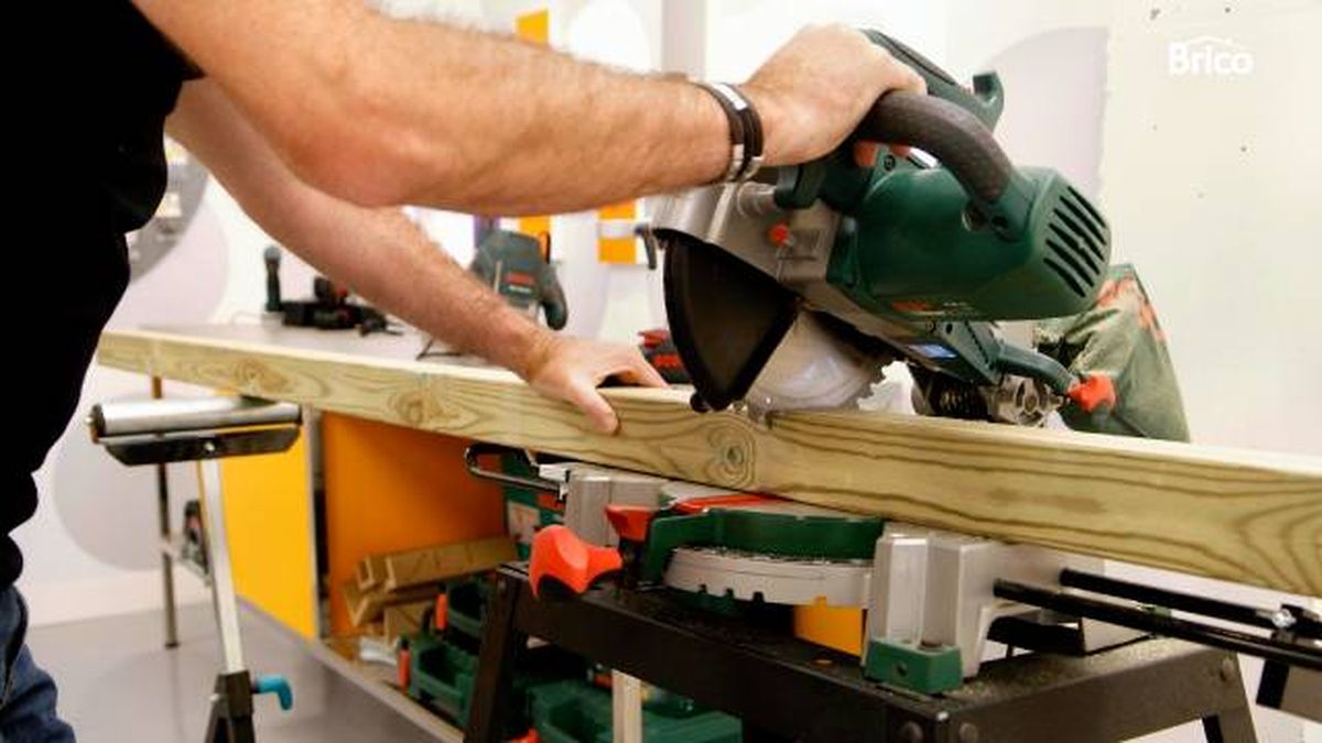 Bricomania 509 valla de madera para jardin 3