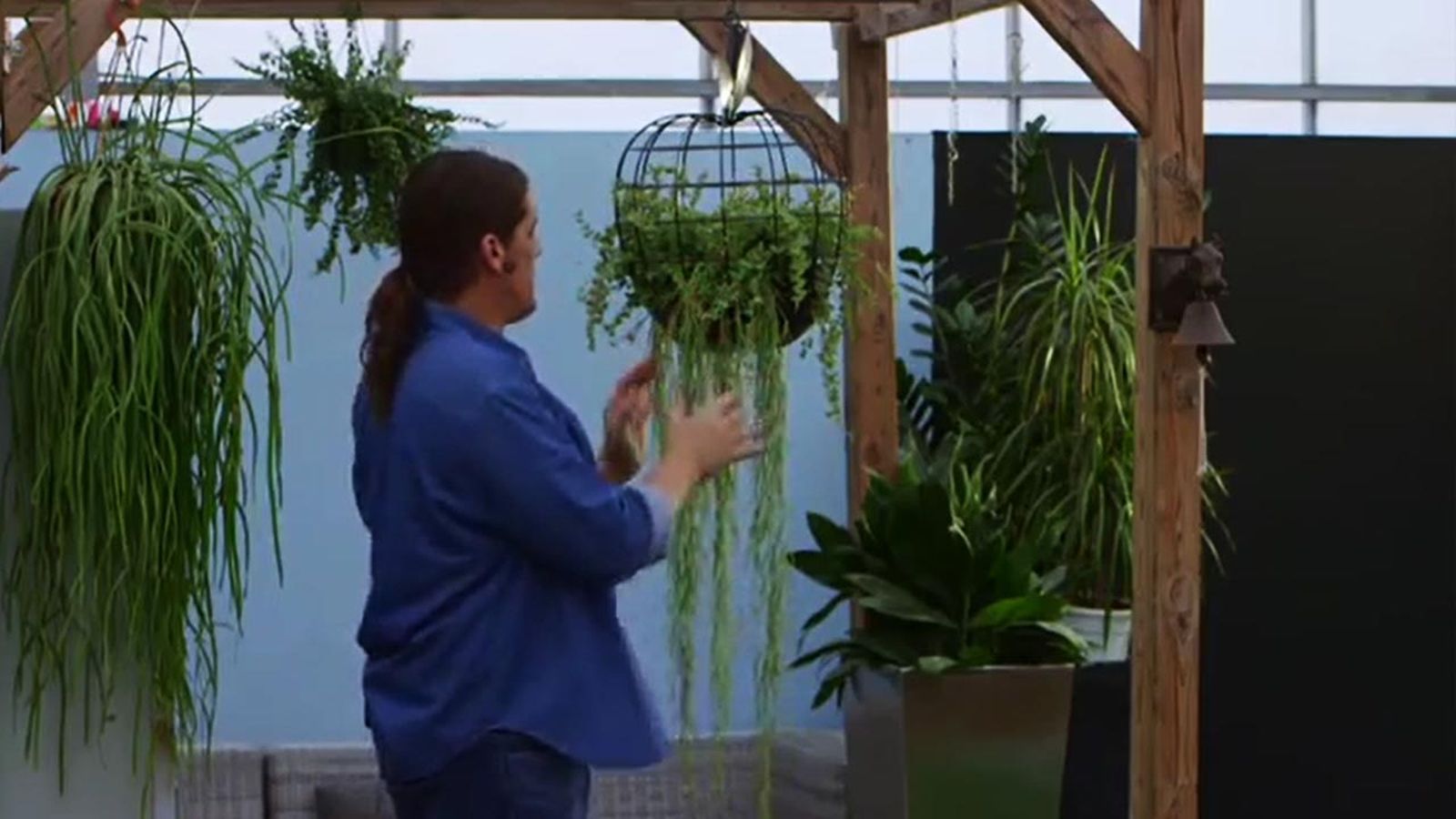 brico 932 3 cestos colgantes plantas poca tierra xl