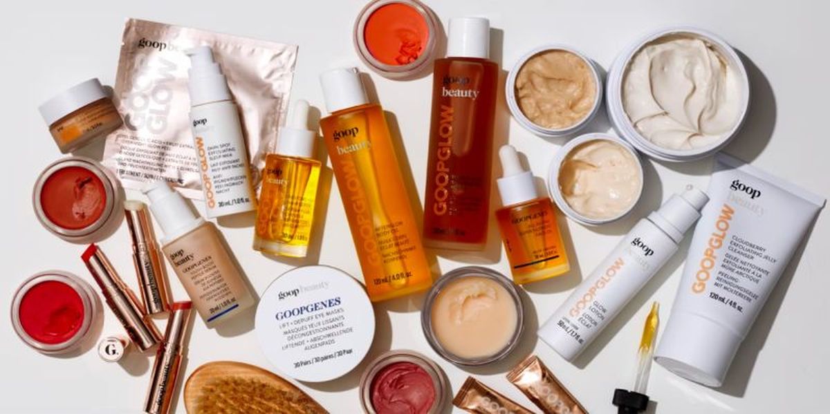 Gama de productos cosméticos de Goop