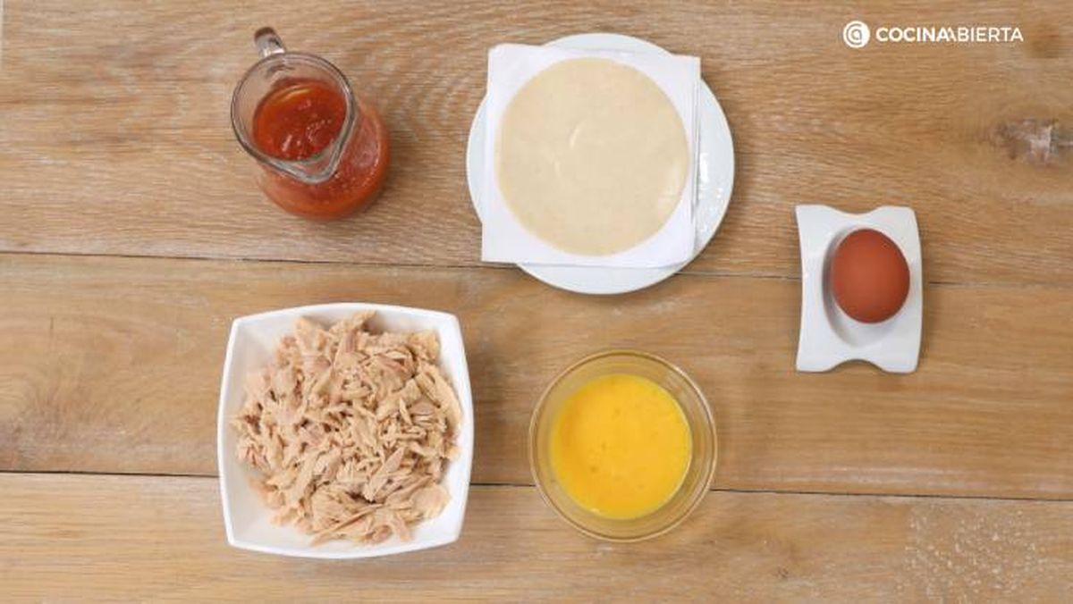 empanadillas en freidora de aire ingredientes