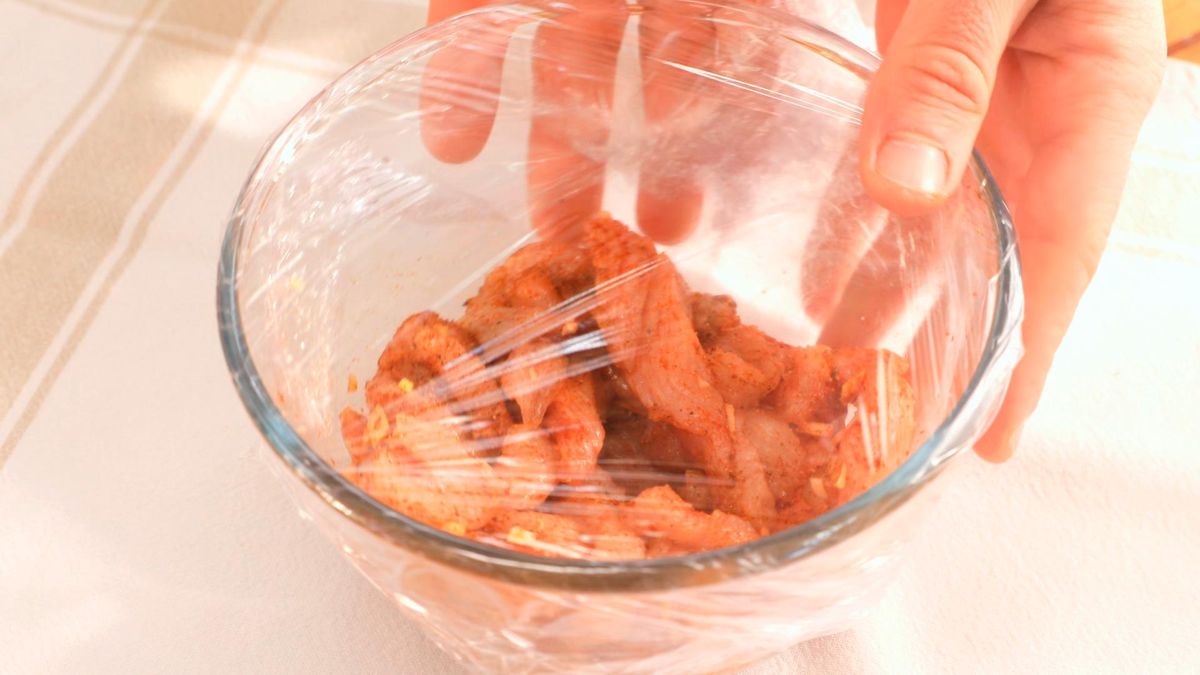 Fajitas mexicanas de pollo   Paso 2