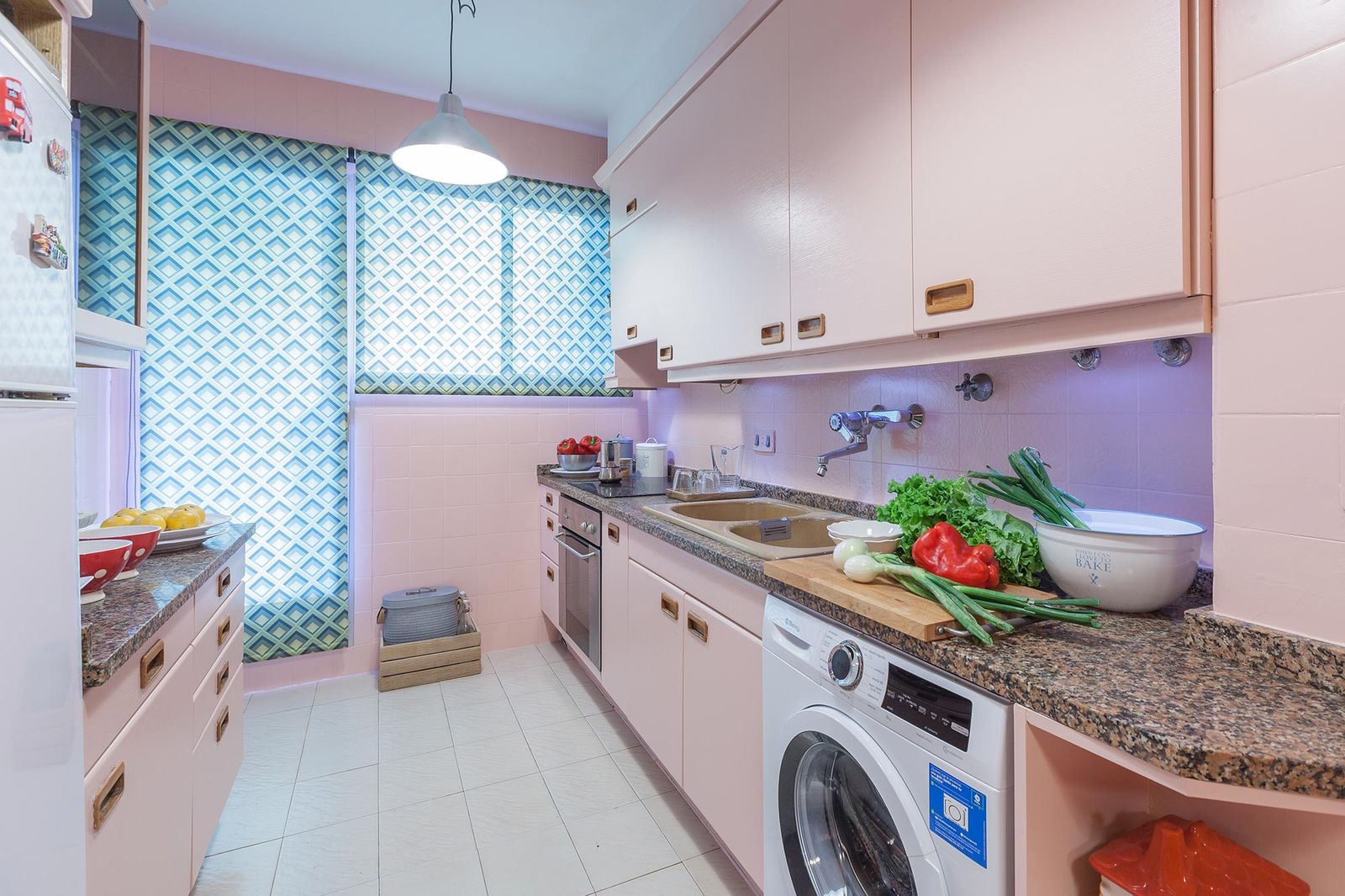 DEKO0709 decorar cocina rosa xl